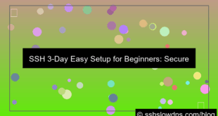 SSH 3 Days Easy Setup For Beginners