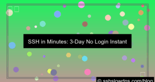 grafik SSH 3 Days No Login Instant Setup