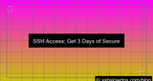 SSH 3 Days No Root Required Access