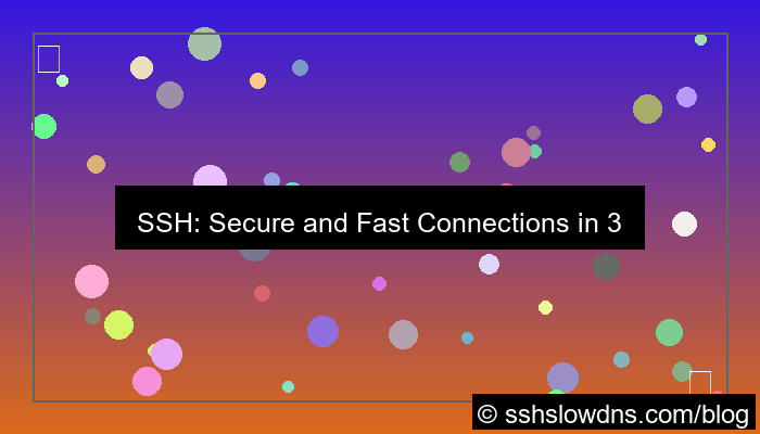 ilustrasi SSH 3 Days Secure and Fast Connection