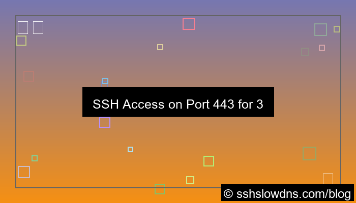 gambar SSH 3 Days With Port 443 Access