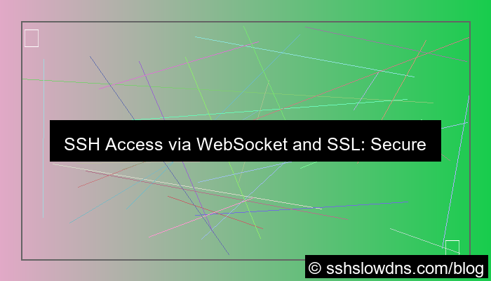 SSH 3 Days With WebSocket and SSL