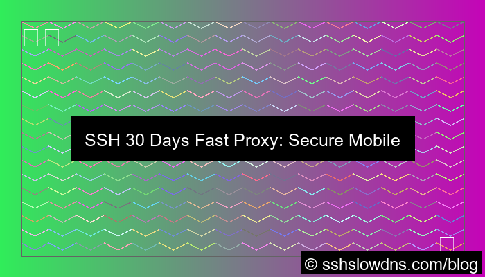 visual SSH 30 Days Fast Proxy For Mobile