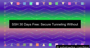 SSH 30 Days Free Access No Login