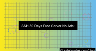 visual SSH 30 Days Free Server No Ads