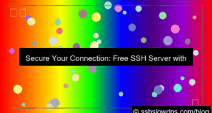visual SSH 30 Days Free Server With TLS