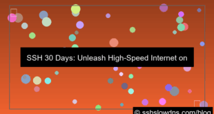 visual SSH 30 Days HighSpeed Tunnel For PC