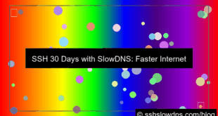 SSH 30 Days With SlowDNS Supported