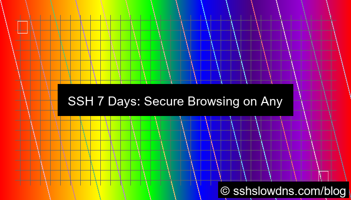 visual SSH 7 Days For All Network Providers