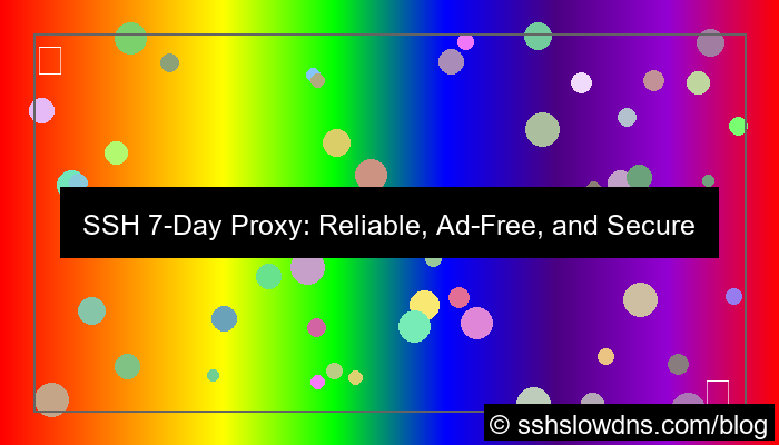 desain SSH 7 Days Reliable Proxy Without Ads