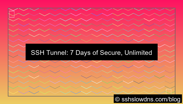desain SSH 7 Days Secure Tunnel No Limits