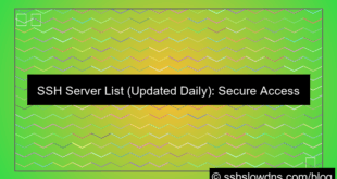 SSH 7 Days Updated Server List Daily